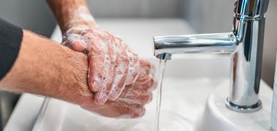 Someone Washing Their Hands