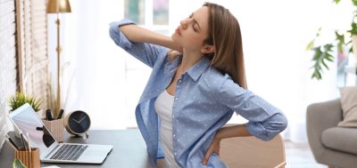 Someone with Back Pain