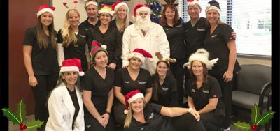 Neurology Office Staff Dressed up for The Holidays